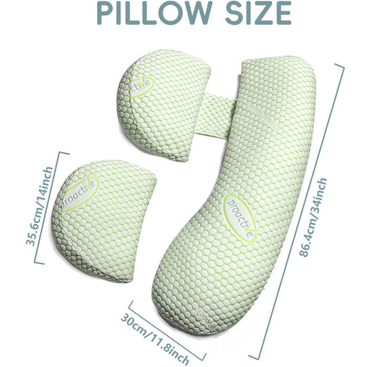 Pregnancy Pillow for Pregnant Women,Soft Pregnancy Body Pillow,Support