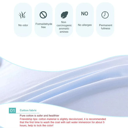 Pregnancy Pillow U-Shaped Maternity For Sleeping With Removable Cotton Cover