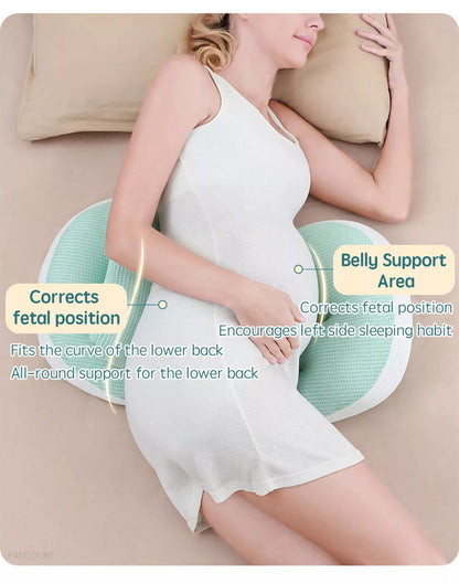 Pregnancy Pillow for Pregnant Women Body & Back Support Sleep Maternity Pillows