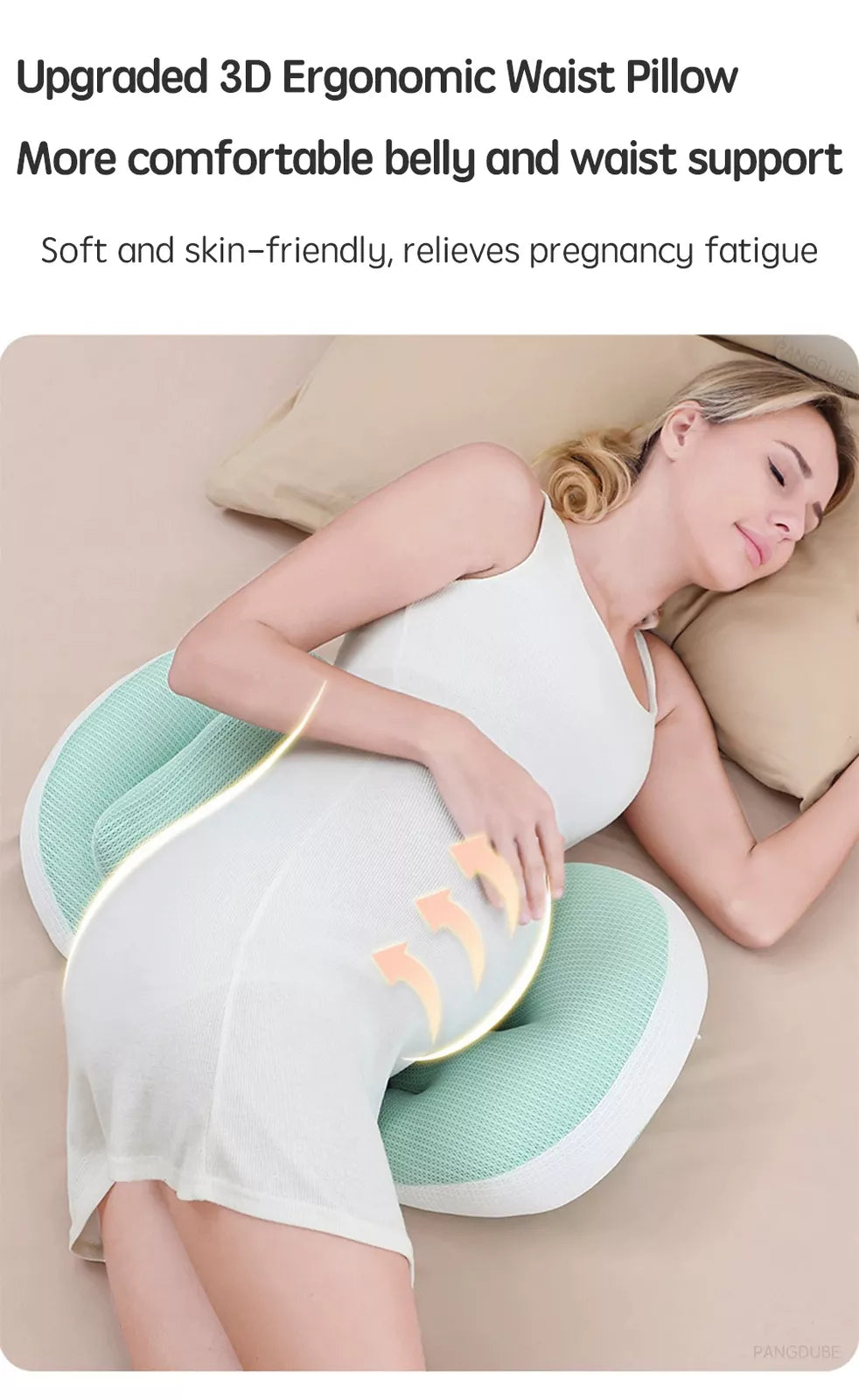Pregnancy Pillow for Pregnant Women Body & Back Support Sleep Maternity Pillows