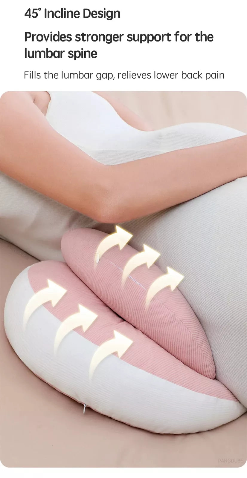 Pregnancy Pillow for Pregnant Women Body & Back Support Sleep Maternity Pillows