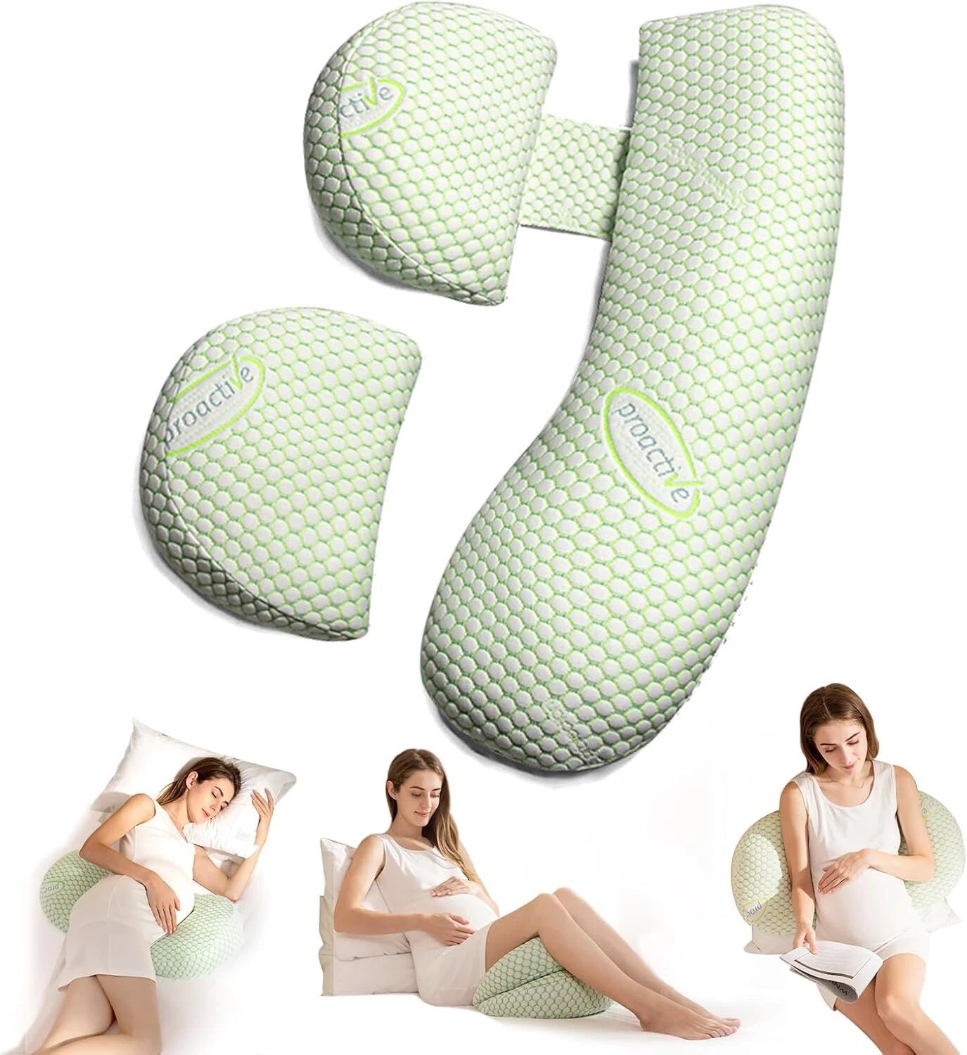 Pregnancy Pillow for Pregnant Women,Soft Pregnancy Body Pillow,Support