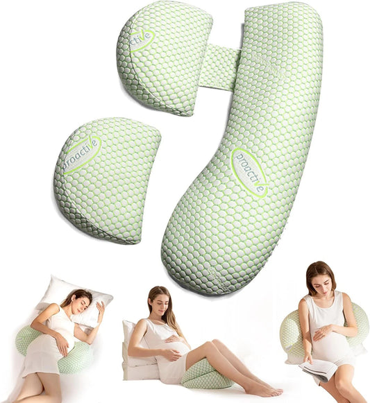 Pregnancy Pillow for Pregnant Women,Soft Pregnancy Body Pillow,Support