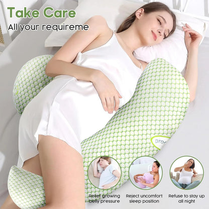 Pregnancy Pillow for Pregnant Women,Soft Pregnancy Body Pillow,Support
