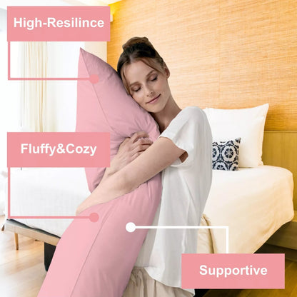 LONG BOLSTER PILLOW PREGNANCY MATERNITY ORTHOPAEDIC SUPPORT PILLOW COVER